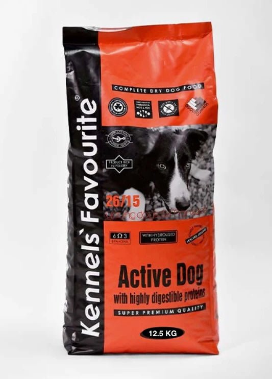 Kennels' Favourite Active Dog Super Premium 12.5kg - hrana uscata caini - Kennels' Favourite