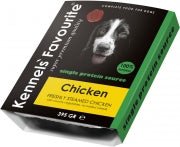 Carne aburită caini Super Premium - Kennels' Favourite 100% Chicken 395g - Kennels' Favourite