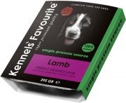 Carne aburită caini Super Premium - Kennels' Favourite 100% Lamb 395g - Kennels' Favourite