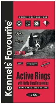 Kennels' Favourite Active Rings Super Premium 12kg - hrana uscata caini - Kennels' Favourite